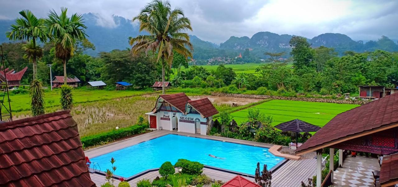 Toraja Torsina Hotel Rantepao Kültér fotó